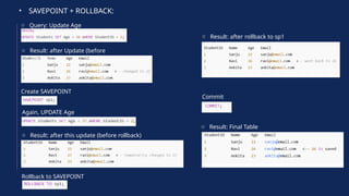 Comprehensive Guide to SQL Commands: DDL, DML, DQL, DCL, and TCL ...