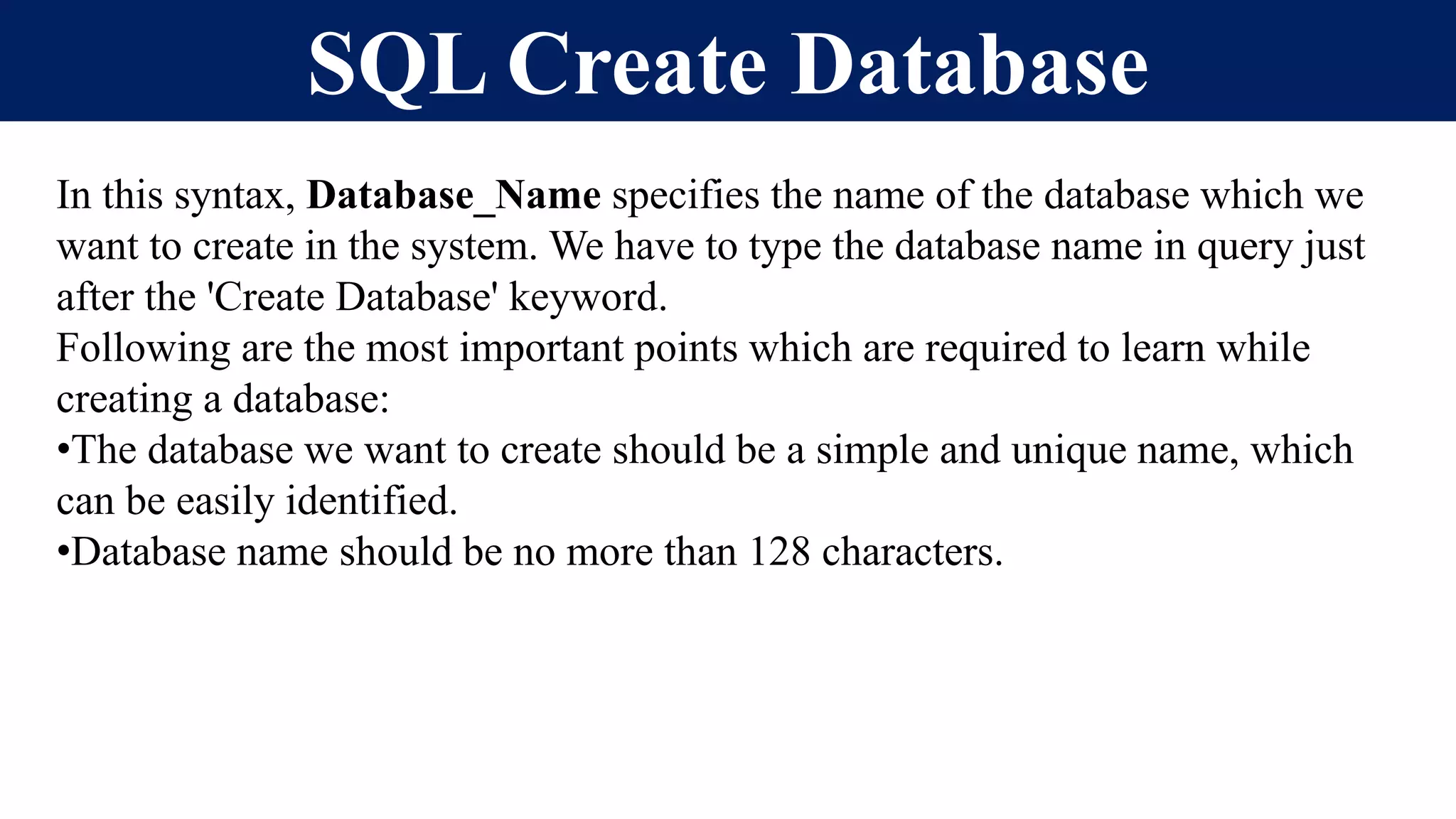 SQL Create Database.pptx