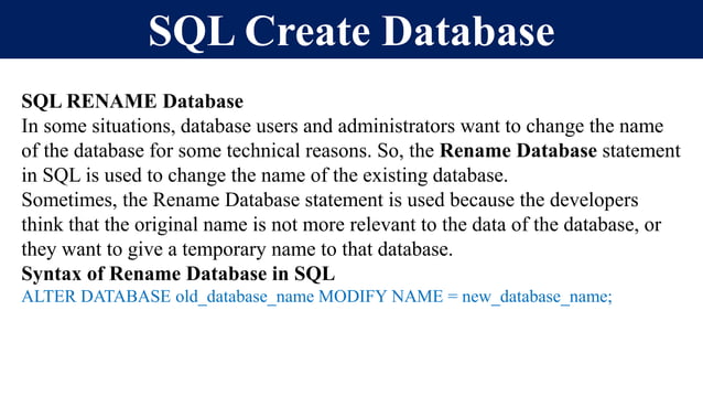 SQL Create Database.pptx