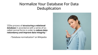 SQL Database Design For Developers at Longhorn PHP 2025 | PPTX