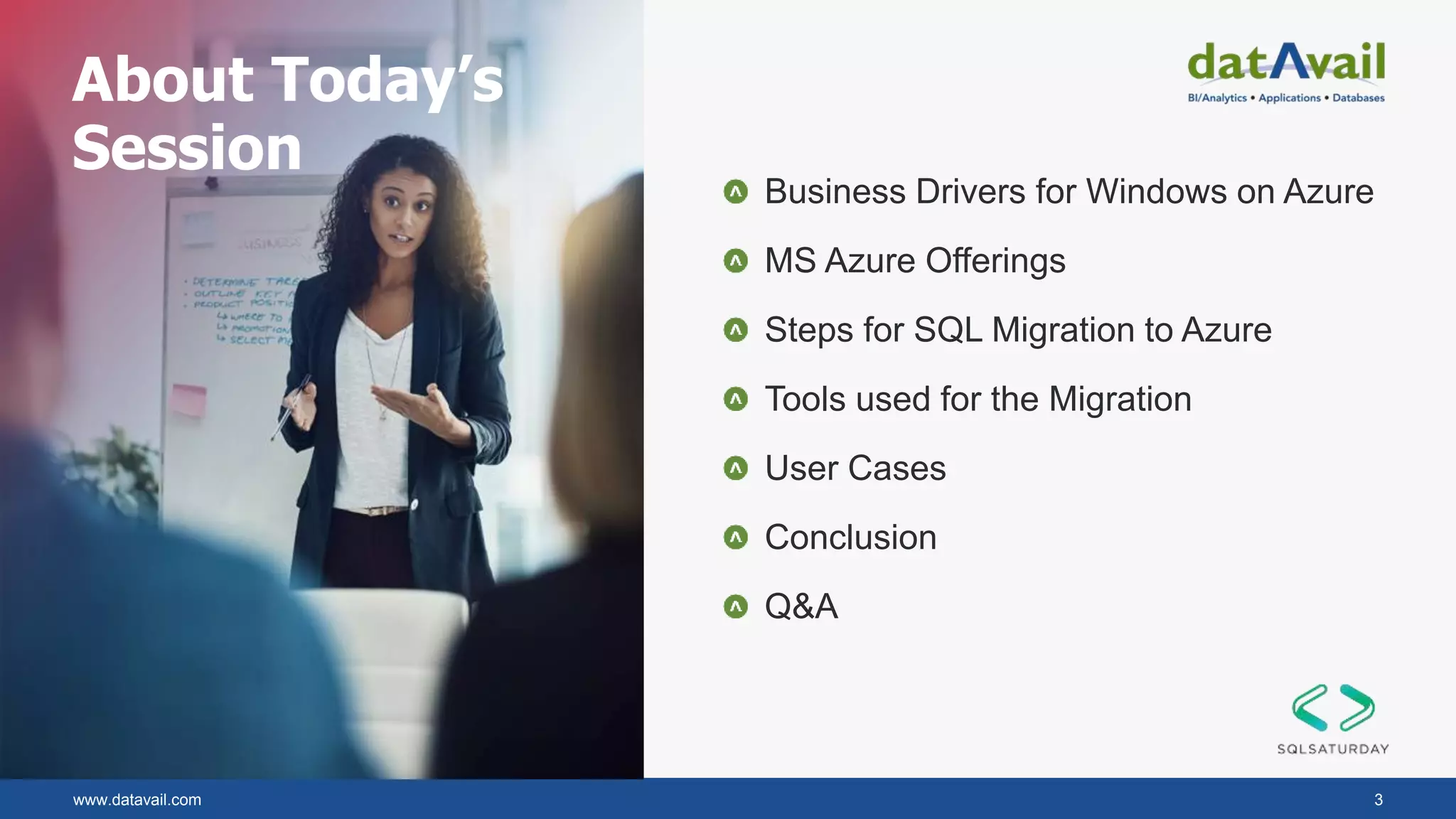 SQL to Azure Migrations | PPTX