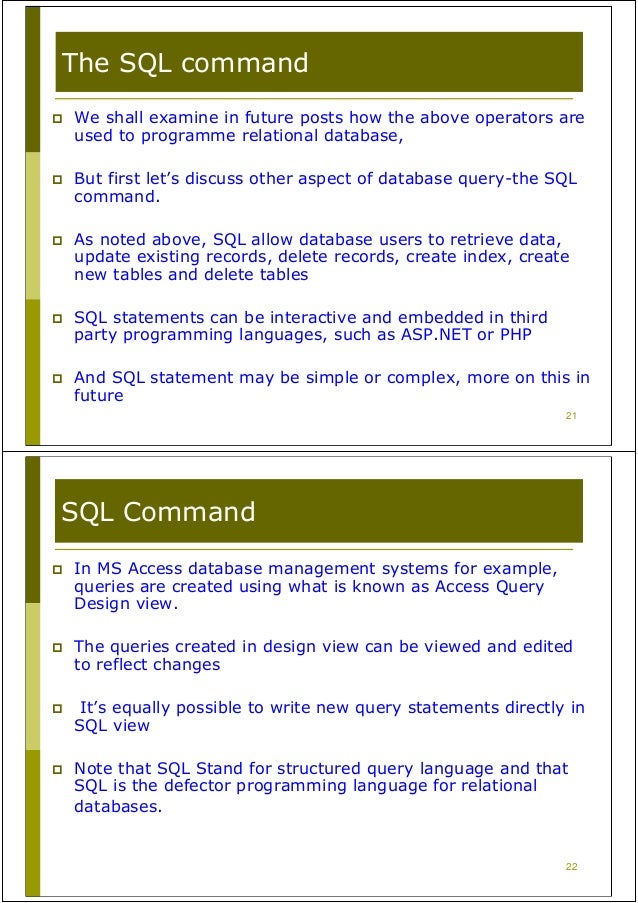 How To Write An Update Query How To Write An Update Query