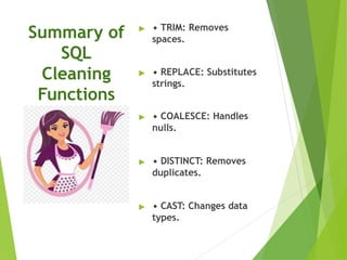 SQL Data Cleaning Functions (SQL data cleaning).pptx