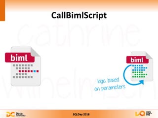SQLDay 2018
CallBimlScript
 