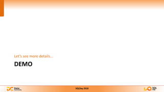 SqlDay 2018 - Brief introduction into SQL Server Execution Plans | PDF