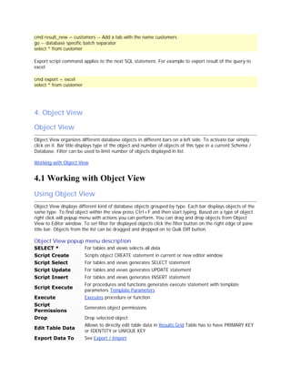 Sql dbx | PDF