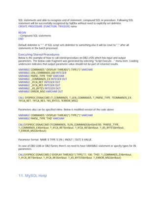 Sql dbx | PDF