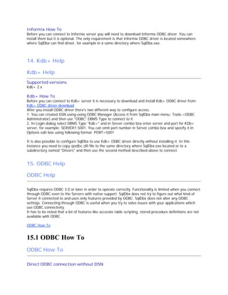 Sql dbx | PDF