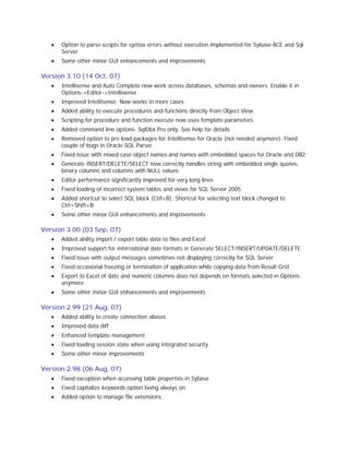 Sql dbx | PDF