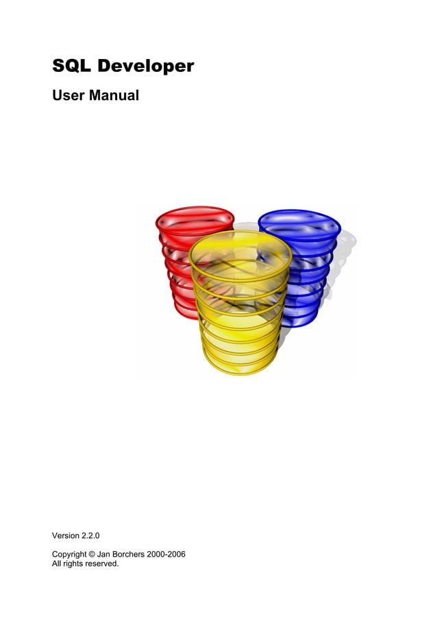 Sql developer usermanual_en | PDF
