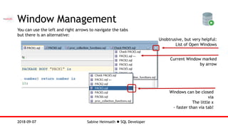 Oracle SQL Developer - POUG 2018 | PDF