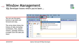 Oracle SQL Developer - POUG 2018 | PDF