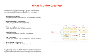 Unity Catalog Screen sql_differencesin databricks unity cataog.pptx