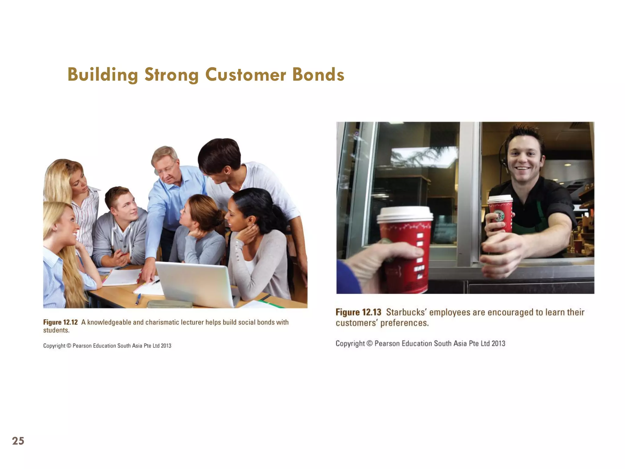 Building Strong Customer Bonds




25
 
