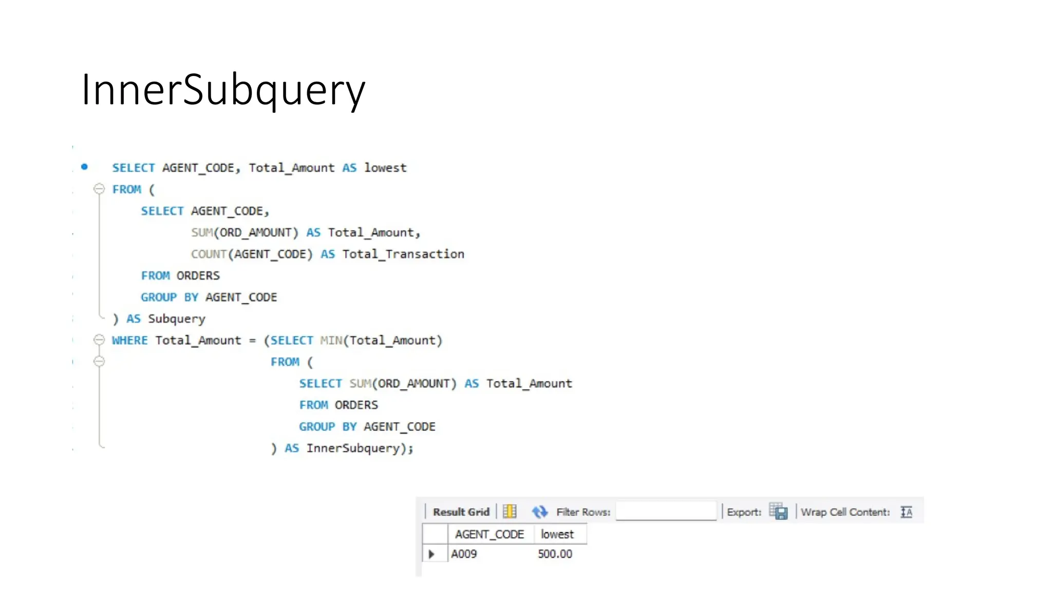 Structured Query Language powerpoint presentation | PPT