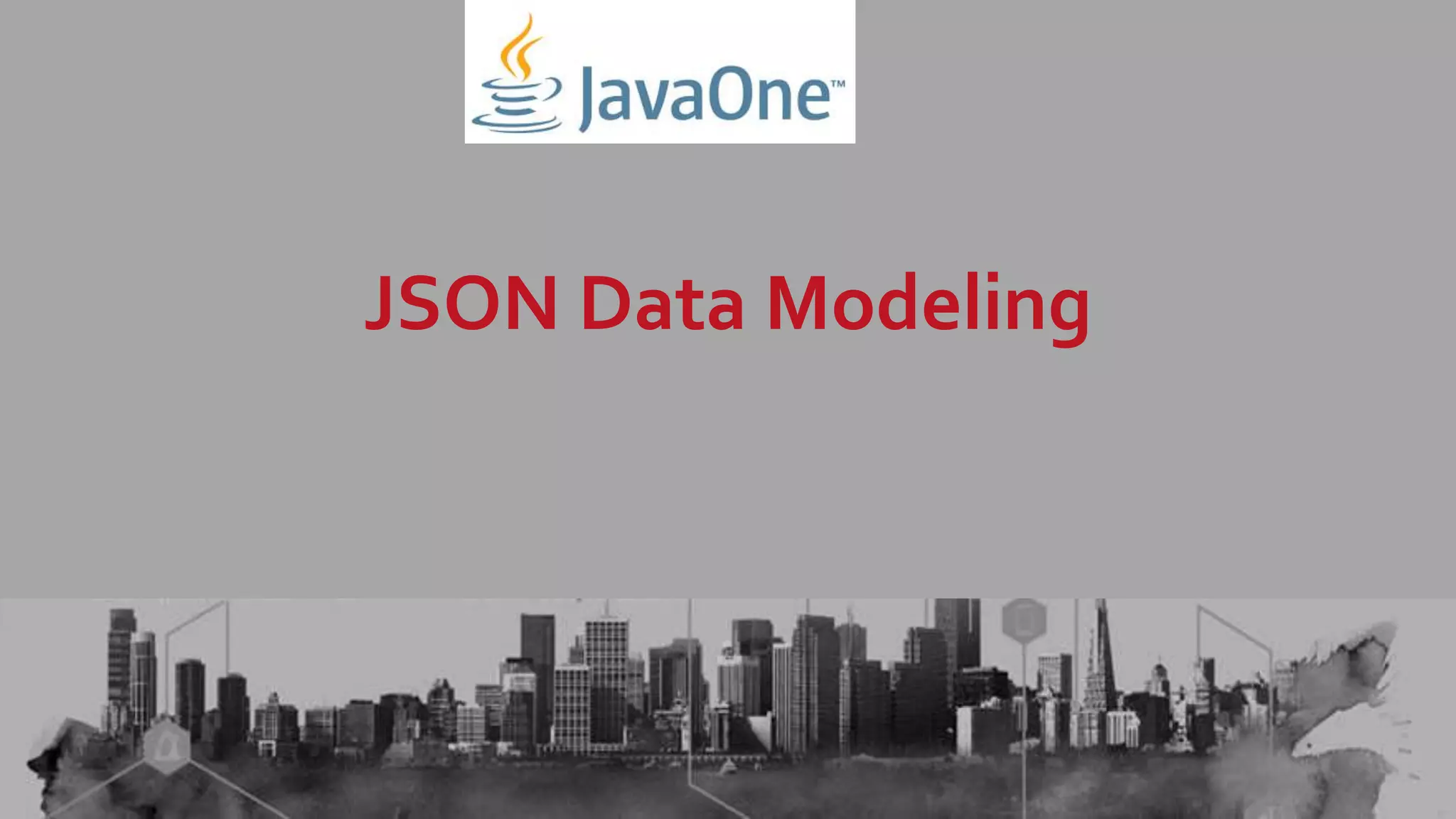 JSON Data Modeling 