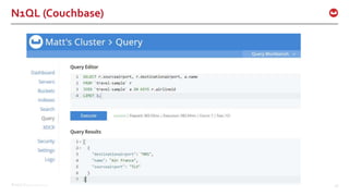©2017 Couchbase Inc. 46
N1QL (Couchbase)
 
