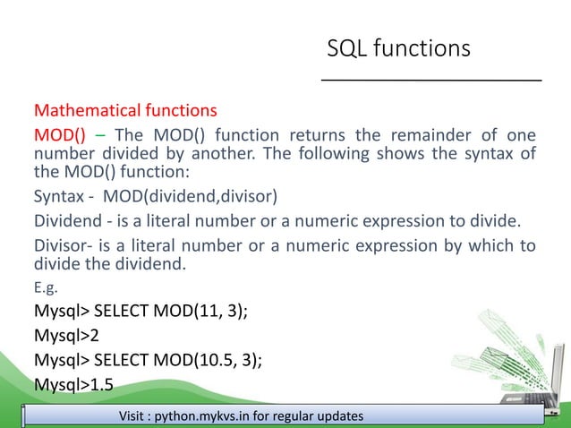 sql functions3.pdf about the function of sql | PPT