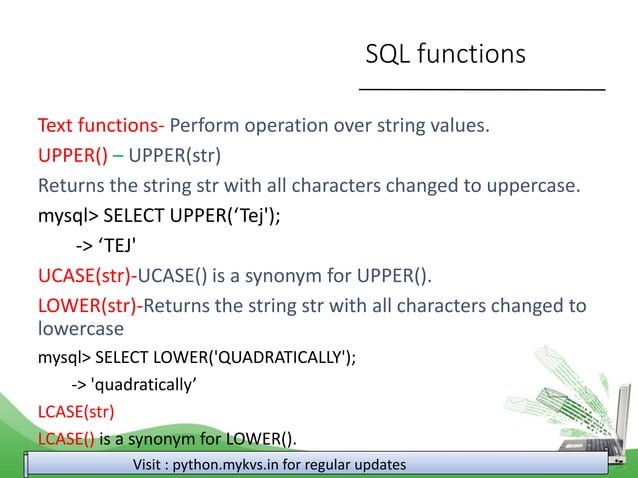 sql functions3.pdf about the function of sql | PPT