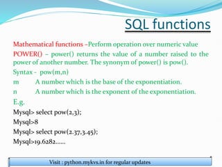 sql functions3 (1).pdf | Databases | Computer Software and Applications