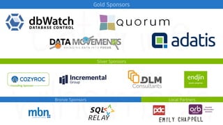 Gold Sponsors
Silver Sponsors
Bronze Sponsors Local Partners
 