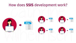 How does SSIS development work?
 