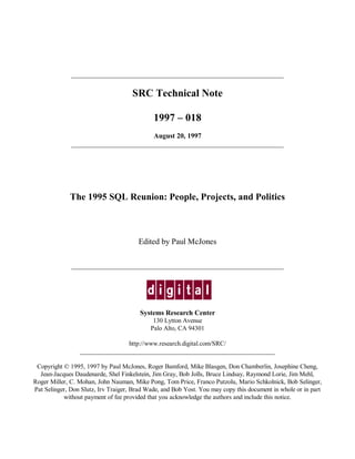 SQL History | PDF