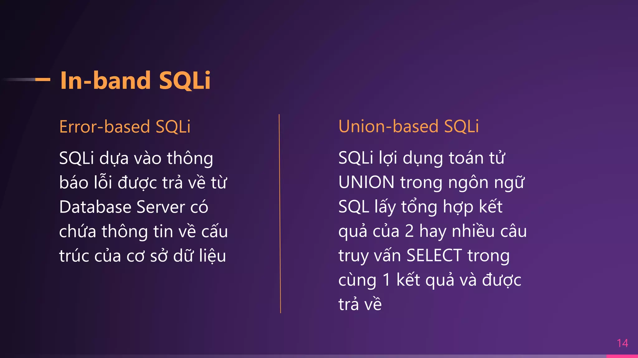 SQL Injection | PPTX