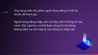 SQL Injection | PPTX