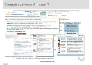 Connaissez-vous Amazon ?




                    http://www.amazon.com/

19 / 59