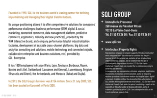 SQLI GROUP - presentation