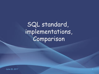 Sql implementations | PPT