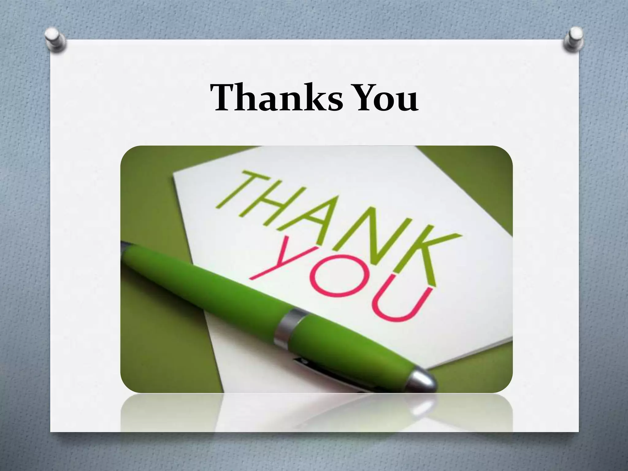 Thanks You
 