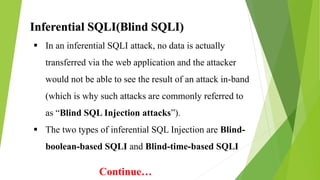 SQL INJECTION | PPTX
