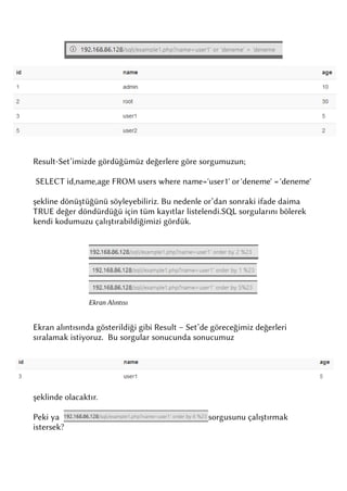 SQL Injection | PDF