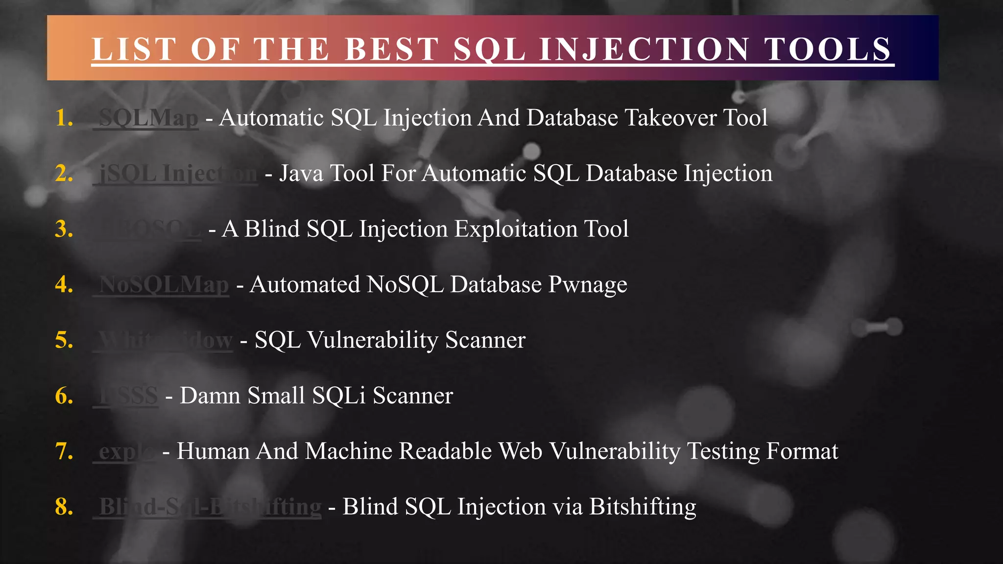 Sql injection | PPT