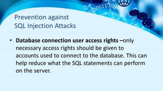 Sql injection | PPT