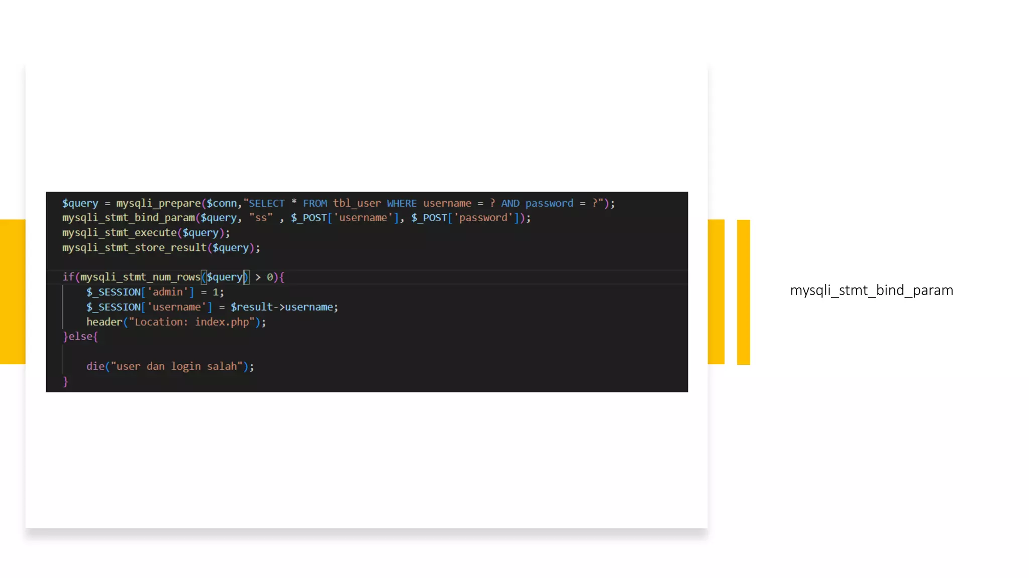 mysqli_stmt_bind_param
 