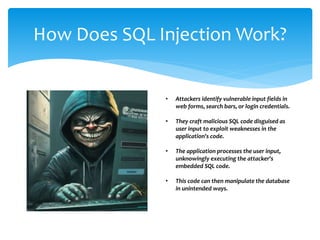 SQL Injection Introduction and Prevention | PPTX