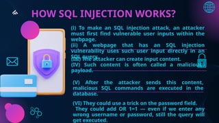 sql injection 2 Images High Quality Grahic Comprehensive Guide to SQL Injection: Risks, Types, and Prevention ...