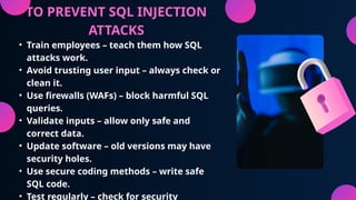 Comprehensive Guide to SQL Injection: Risks, Types, and Prevention ...