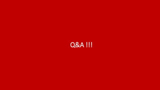 Q&A !!!
 