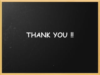 THANK YOU !! 