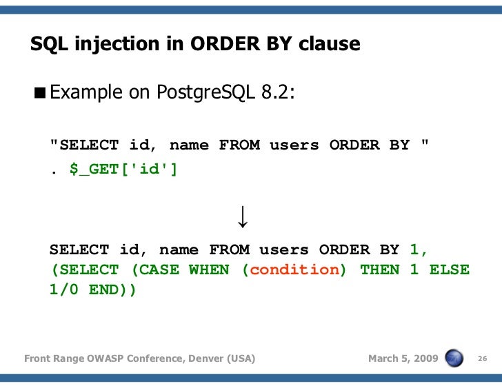 Postgresql where id