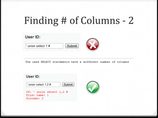 Finding # of Columns - 2
