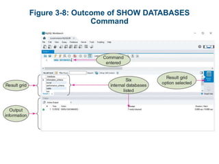 Figure 3-8: Outcome of SHOW DATABASES
Command
 