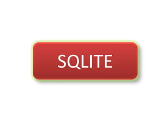 SQLITE 
 