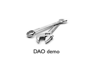 DAO demo
 