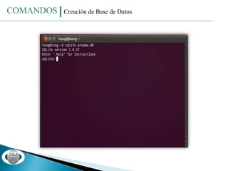 Sqlite Base de Datos | PPTX