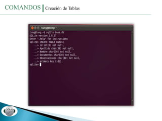 Sqlite Base de Datos | PPTX